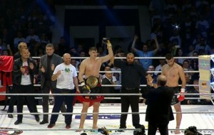 Kristian Prenga, kampion Europe në Kickbox