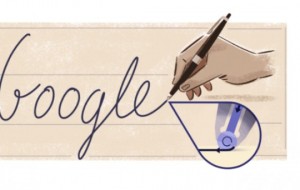 Google Doodle përkujton shpikjen e stilolapsit
