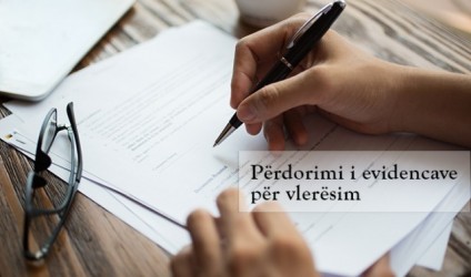 Përdorimi i evidencave për vlerësimin e nxënësit