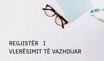 Regjistër i vlerësimit të vazhduar