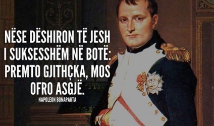 50 aforizma brilante nga Napoleon Bonaparti