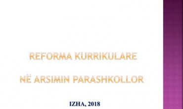 Reforma kurrikulare në arsimin parashkollor