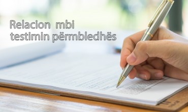 Relacion mbi testimin përmbledhës