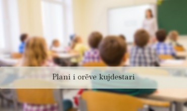 Planifikimi i orëve kujdestari