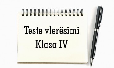 Modele testesh për klasën e katërt, periudha e parë