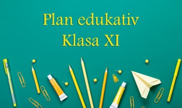 Plani edukativ për klasën e XI-të