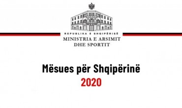 Hapet portali "Mësues për Shqipërinë" 2020
