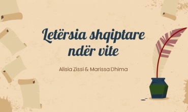 Gjuha shqipe përmes letërsisë ndër vite