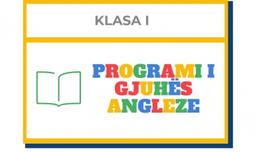 Programi i gjuhës angleze për klasat e para 