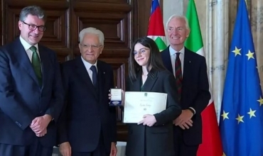 Rahela Pashaj, nxënësja ekselente me origjinë shqiptare që u vlerësua nga Presidenti italian me çmimin “Alfiere del Lavoro”