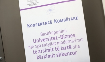 Mbahet për herë të parë Konferenca Kombëtare e Bashkëpunimit Universitet-Biznes