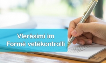 Listë kontrolli "Vlerësimi im"