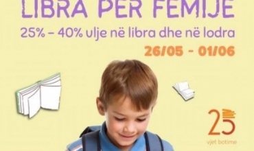 1 Qershori vjen me dhurata për më të vegjlit! Ulje deri në 40% në Librarinë Albas