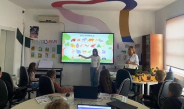 Orë mesimore model me Smart Lab, Anglisht 4, tema:  “Kafshët e kafazit”