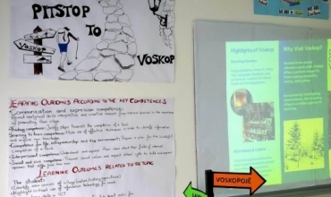 "A Pitstop to Voskop", projekt p&euml;r kualifikim n&euml; Gjuh&euml;n Angleze