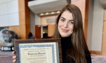 Pranvera Hyseni fiton &ccedil;mim prestigjioz n&euml; astronomi planetare n&euml; SHBA