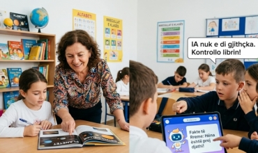 Inteligjenca Artificiale n&euml; Arsimin Fillor, aleate e m&euml;suesit apo k&euml;rc&euml;nim p&euml;r f&euml;mij&euml;t?