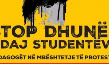 Sindikata e Pedagog&euml;ve th&euml;rret marshim solidariteti me student&euml;t: "Stop dhun&euml;s ndaj student&euml;ve"