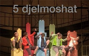 “5 Djelmoshat”, premierë në skenën e Teatrit Kombëtar