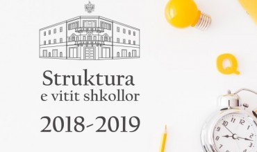 Struktura e vitit shkollor 2018-2019