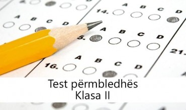 Test Përmbledhës, klasa e dytë