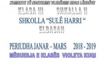 Komente të ndryshme vlerësimi sipas lëndëve