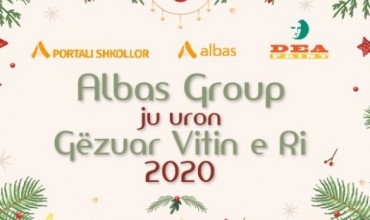 “Albas-Group” ju uron gëzuar Vitin e Ri 2020!