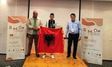 Klevis Liperi, 15-vjeçari që u shpall fitues i medaljes së bronzit në Olimpiadën Ballkanike të Matematikës