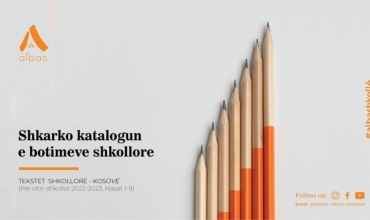 Katalogu i teksteve shkollore të Albas Kosovë për vitin shkollor 2022-2023, klasat 1-9