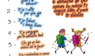 Dita e parë e shkollës, 6 mesazhet që nxënësit duan t’i dëgjojnë 