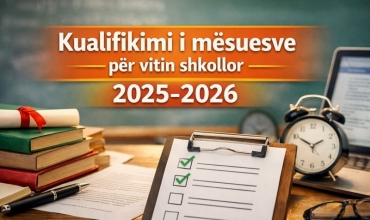 Kualifikimi i m&euml;suesve 2025-2026/ Publikohet udh&euml;zimi zyrtar, afati i fundit  i regjistrimit data 3 shkurt
