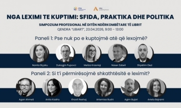 "Nga leximi te kuptimi, sfida, praktika dhe politika" &ndash; ftes&euml; p&euml;r simpozium profesional n&euml; Prishtin&euml;